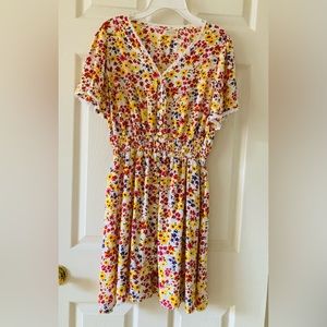 Jolie & Joy dress 💯 % cotton very good condition. Size L.